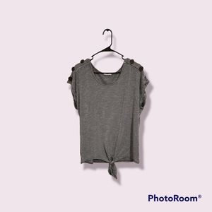 Exclusive One striped top